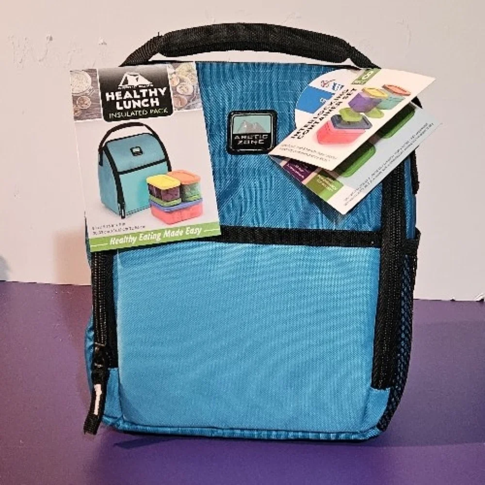 Artic Zone Healthy Lunch Insulated Pack Bag, New & Unused